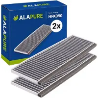 Alapure 2x Koolstoffilter voor Bosch 11059589 / 00291106