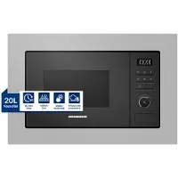 Heinner HMW-MD20BISS, Inbouw, Magnetron met grillfunctie, 20 liter, 800 W, Ingebouwd display, LED
