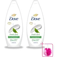 Dove 2 x – Douchegel – Fresh Care – 250 ml - Bulkverpakking - Douchegel - Douchemop - Fris