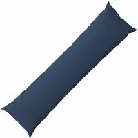 vidaXL Kussen met kussen HEERLEN Blauw 40 x 145 cm Stof