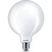 Philips Matte gloeilamp met een traditionele uitstraling, 100 W, fitting G120 E27, 10,5 W, 100 W, E27, 1521 lm, 15000 uur, warm wit