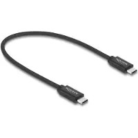 DeLOCK Coaxial USB 40 Gbps cable USB PD 3.1 240 W 0.5 m