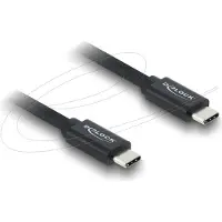 DeLOCK Coaxial USB 40 Gbps cable USB PD 3.1 240 W 1 m