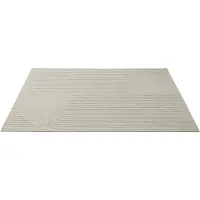 Muuto Relevo Rug Quattro vloerkleed van wol Gebroken wit, 200x300 cm