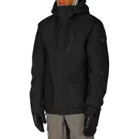 686 - Ski jassen - M Nightline Insulated Jacket Black voor Unisex van Gerecyclede materialen - Maat XL - Zwart