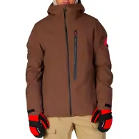 686 - Ski jassen - M Gore-Tex GT Thermagraph Jacket Dark Earth voor Unisex van Wol - Maat M - Bruin