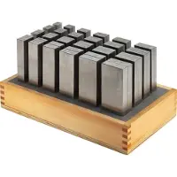 AMF Parallelonderleggersset SP L 150mm in houten standaard