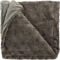 Unique living - Plaid Veerle 150x200cm - Taupe