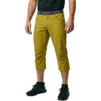 Ocun - Jaws 3/4 Pants - Klimbroek M, olijfgroen/geel