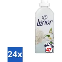 Lenor 24 x - Wasverzachter - Citroenbloesem & Zeekristal - 47 Wasbeurten - Wasverzachter - - Citroenbloesem - Zeekristal - Frisse Geur