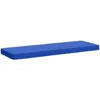 vidaXL 1-delig Bankkussen VUGHT 100% Polyester Koninklijk Blauw