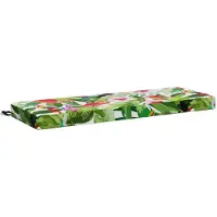 vidaXL Bankkussen SOEST 100% Polyester Meerkleurig 100 x 40 x 8 cm