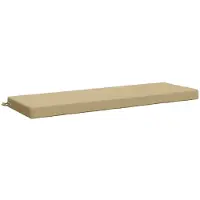 vidaXL Bankkussen SOEST 100% Polyester Beige 140 x 50 x 8 cm