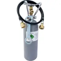 Ich-zapfe Complete set voor Bruiswater machine, 1-lijn - met CO2-fles, slangenset, koolzuursleutel