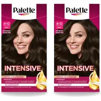 Palette 2 x Poly - Haarverf - Donkerbruin 800 - 115ml - Voordeelverpakking - 2 stuks