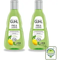 Guhl 2 x Shampoo, Fris & Luchtig - 250 ml - Grote verpakking - 2 stuks