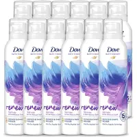 Dove 12 x – Douche- & Scheerschuim – Bath Therapy Renew – 200 ml - Voordeelverpakking - 12 stuks