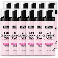 Sence 12 x - Gevoelige Huid - Gezichtsreiniger - Foam - 150 ml - Voordeelverpakking - 12 stuks