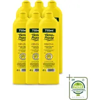 Heno de Pravia 6 x - Douchegel - Original Geur - 750 ml - Grootverpakking - Vaatwasstrips - Douchegel - Huid Verzorging - Frisheid - Spaanse Geur - Mild Reinigen