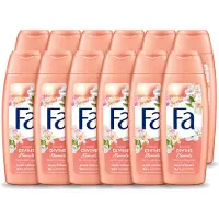 Fa 12 x - Douchecrème - Divine Moments - Verzorgen & Voeden - Verfrissend - 250 ml - Voordeelverpakking - 12 stuks