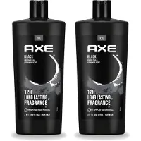 Axe 2 x – Douchegel – Black – 700 ml - Voordeelverpakking - 2 stuks