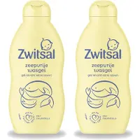 Zwitsal 2 x – Wasgel – Zeepvrij – 200 ml - Voordeelverpakking - 2 stuks