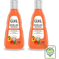 Guhl 2 x Shampoo - Heerlijke verzorging - 250 ml - Grote verpakking - 2 stuks