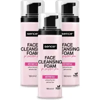 Sence 3 x - Gevoelige Huid - Gezichtsreiniger - Foam - 150 ml - Voordeelverpakking - 3 stuks