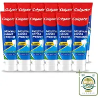 Colgate 12 x - Carries Protection - Met Calcium - Tandpasta - 75ml - Wasstrips - Gaatjes - Tandbederf - Tanden Beschermen - Tandpasta - Fluoride