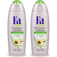 Fa 2 x - Douchecrème Met Lotion - Avocado - 250 ml - Voordeelverpakking - 2 stuks