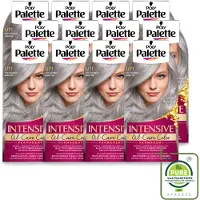 Schwarzkopf 12 x Poly Palette – Haarverf – U71 Puur Zilvergrijs – 115 ml - Grootverpakking - Vaatwasstrips - Grijs Haar Kleuren - Zilvergrijs Haar - Grijze Haarkleur - Haarkleur Intensiteit - Haarkleur Permanente