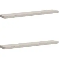 vidaXL 2-delige Bankkussens VUGHT 2 st 100% Polyester Wit