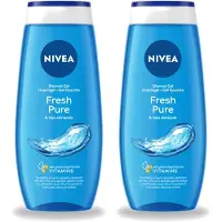 Nivea 2 x – Douchegel – Fresh Pure – 250 ml - Voordeelverpakking - 2 stuks
