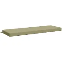 vidaXL Bankkussen SOEST 100% Polyester Lichtgroen 150 x 50 x 8 cm