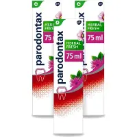 Parodontax 3 x - Tandpasta - Herbal Fresh - Bergamot & Mint - 75ml - Voordeelverpakking - 3 stuks