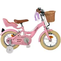 Volare Blossom Kinderfiets - Meisjes - 12 inch - Roze - Twee handremmen