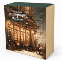 Shamila Koffie Adventskalender – 24 Verschillende Koffiesoorten – Koffie Cadeau – 24 x 15 g – 360 g