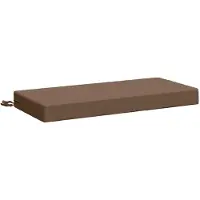 vidaXL Bankkussen SOEST 100% Polyester Taupe 60 x 40 x 8 cm