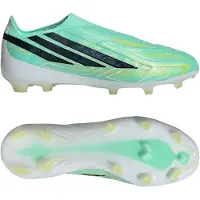 Adidas F50 Hyperfast Elite Veterloze Gras Voetbalschoenen (FG) Kids Mintgroen Zwart Wit