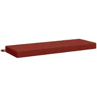 vidaXL Bankkussen SOEST 100% Polyester Rood 100 x 40 x 8 cm