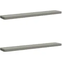 vidaXL 2-delige Bankkussens VUGHT 2 st 100% Polyester Grijs