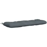 vidaXL Bankkussen VIANEN 100% Polyester Blauw 120 x 40 x 12 cm
