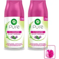 Air Wick 2 x – Navulling – Ontspannend – 250 ml - Bulkverpakking - Ontspannend - Douchemop - Rustgevend