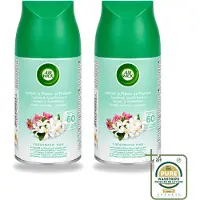 Air Wick 2 x – Navulling – Freshmatic Jasmijn & Appelbloesem – 250 ml - Wasstrips - Lentedauw - Geur - Geurverspreiding - Geurneutralisatie - Parfum