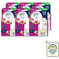 Glade 6 x - Houder Elektrische Olie - Relaxing Zen - Wasstrips - Elektrische Geurhouder - Ontspannende Geur - Luchtverfrisser - Geurhoudende Houder - Relax Geur