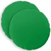 vidaXL Kussen met kussen HEERLEN 2 st Groen Polyester
