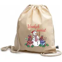 M&c Katoenen Rugzak Zak - Ideaal Kerstcadeau - 38x42cm