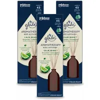 Glade 3 x - Geurstokjes Calm Mind - Aromatherapie Geurverspreiding - 80 ml - Voordeelverpakking - 3 stuks