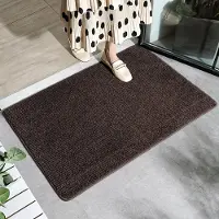 MIULEE Absorberende Deurmat 50x80cm Antislip Donkerbruin