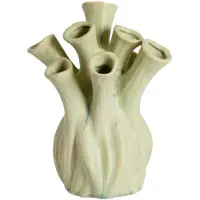 Light & Living - Vaas LYSET - Groen - 17.5x17.5x20 cm